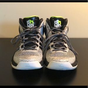 Adidas Dwight Howard 4 Basketball Sneakers, White/Black Size 13